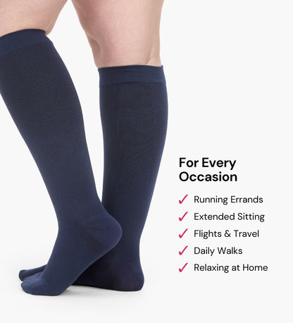 Last Day Sale- 85% OFF🔥 Advanced Wide Compression Socks For Pain Relief