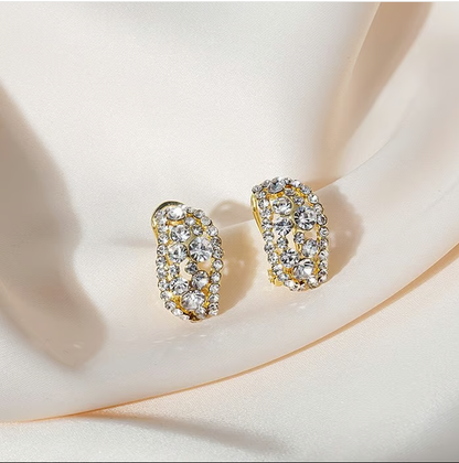 Last Day Sale 🔥85% OFF Lab-Created Diamonds Hoop Earrings🎁Buy 2 Free Shipping