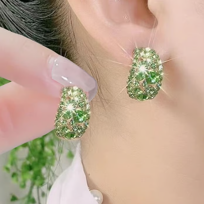 Last Day Sale 🔥85% OFF Lab-Created Diamonds Hoop Earrings🎁Buy 2 Free Shipping